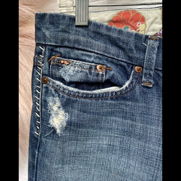 Joe's Vintage Series 1971 100% Cotton Medium Wash Boot Leg Jeans Pants W 28 - Picture 7 of 10